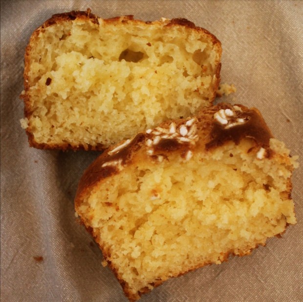 mylifeascoeliac - plumcake senza glutine alla ricotta fette